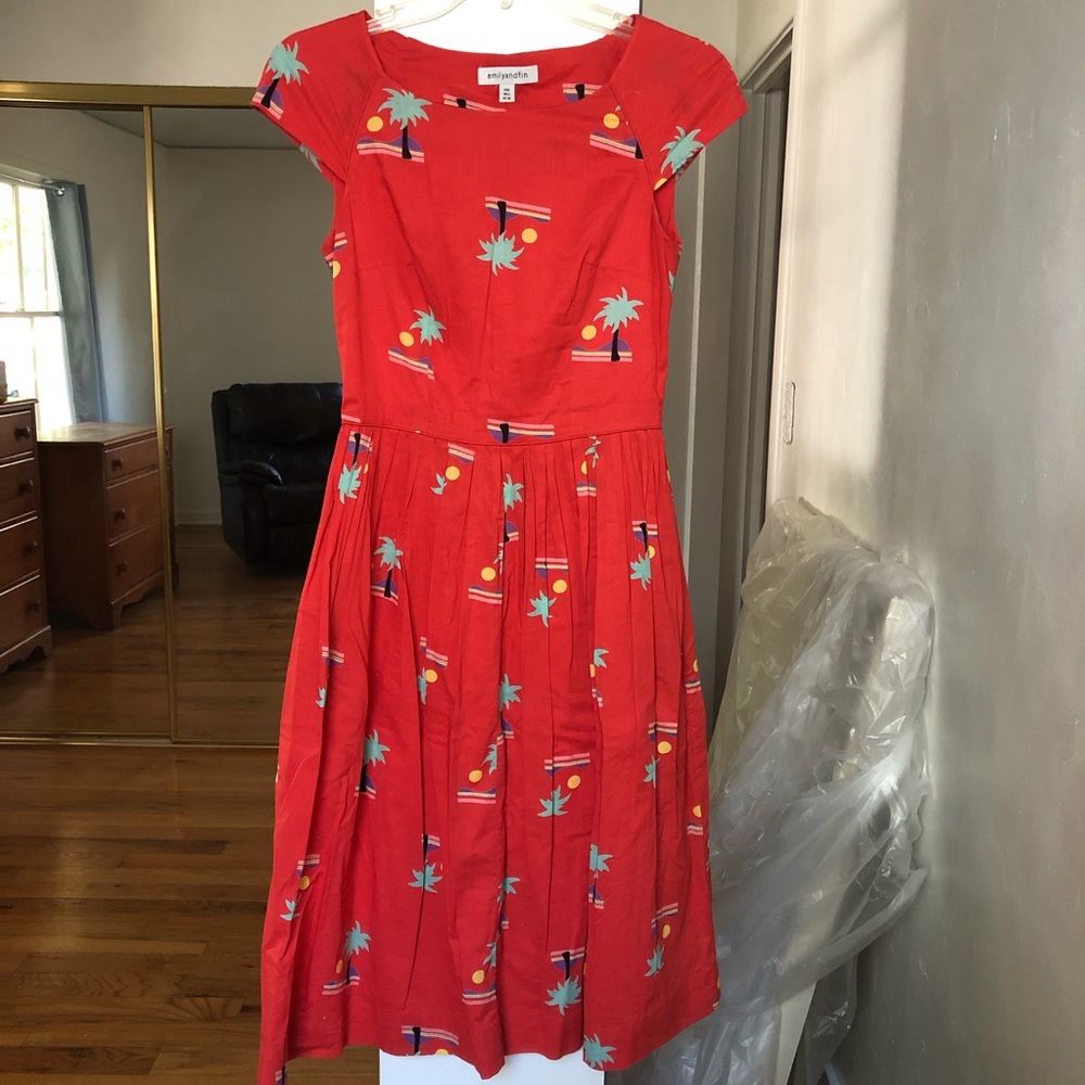 ModCloth EmilyandFin Unmatched Panache Dress XXS